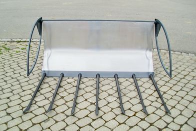 Heuschieber zu Motormäher